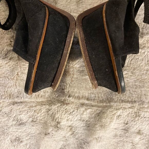 𝅺: : YSL Yves Saint Laurent Platform Sandals Stiletto Heels : :​ - Picture 15 of 15